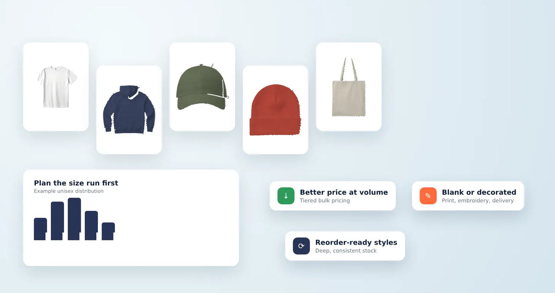 Merch from multiple vendors