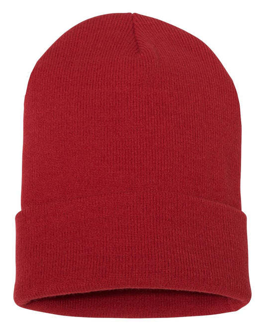 Cuffed knit beanie