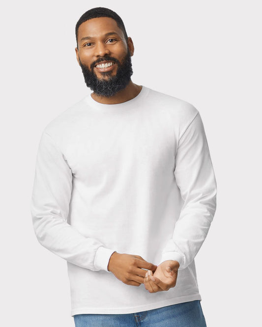 Long sleeve logo tee